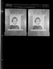 Engagement Re-photograph (2 Negatives (July 7, 1960) [Sleeve 25, Folder c, Box 24]